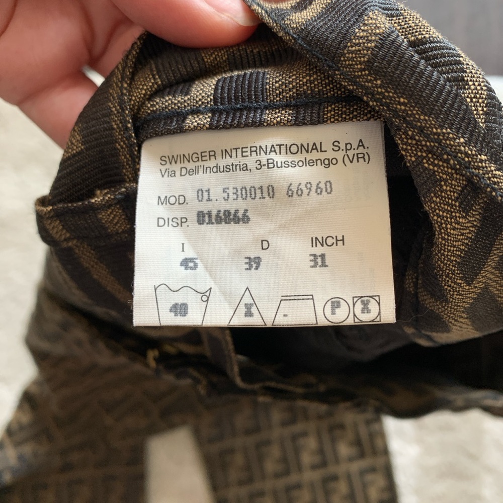 Fendi Zucca Jeans - Picture 4 of 4